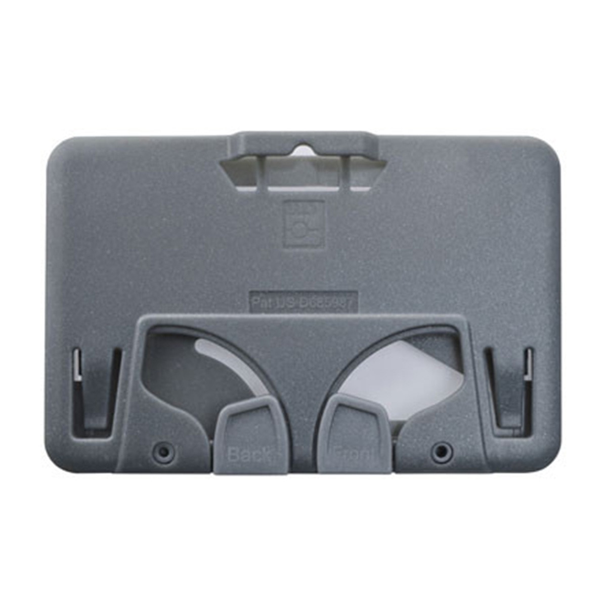 brady 1840-6677 badge holder back